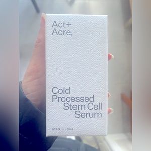 Act + Acre Cold Processed Stem Cell Serum